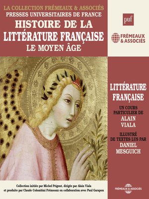 cover image of Histoire de la littérature française (Volume 1)--Le Moyen Âge